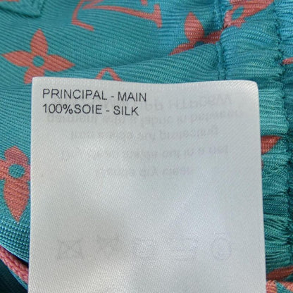 Louis Vuitton Monogram Silk Shorts Htp 06 Wupp