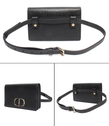 Christian Dior 2way Waist Bag Chain Shoulder Bag Shoulder Bag 30 Montaigne