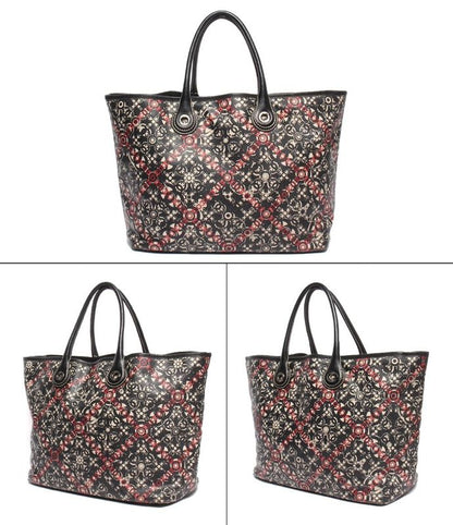 Chanel Tote Bag Silver Hardware Coco Travel Women's Chanel