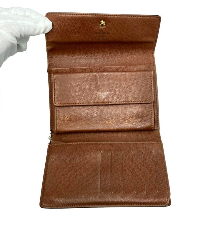 Reasonable Louis Vuitton Trifold Wallet Porte Tresor Etuit Papier Monogram