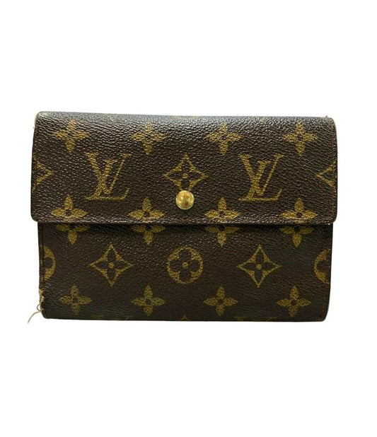 Reasonable Louis Vuitton Trifold Wallet Porte Tresor Etuit Papier Monogram