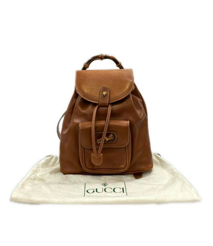 Gucci Backpack Bamboo 003 2058 0030 Ladies Gucci