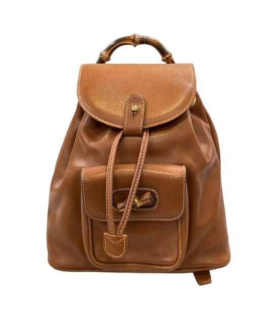 Gucci Backpack Bamboo 003 2058 0030 Ladies Gucci