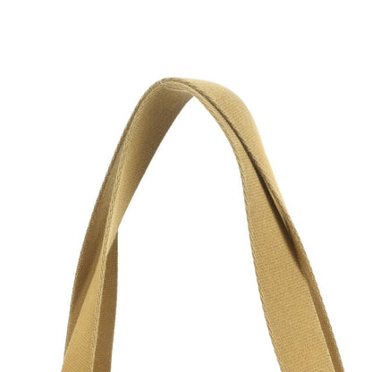 Louis Vuitton Antigua Cabas MM Blanc M40086 Leather Canvas Tote Bag Shoulder