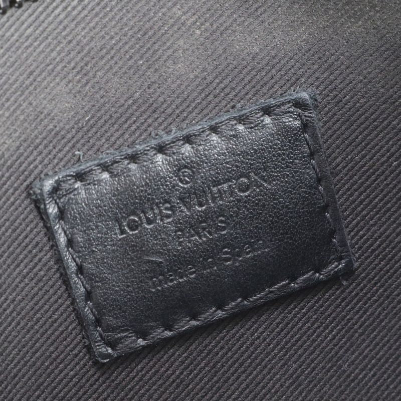 Louis Vuitton Monogram Flat Messenger M44641 Leather 2WAY Shoulder Bag Crossbody