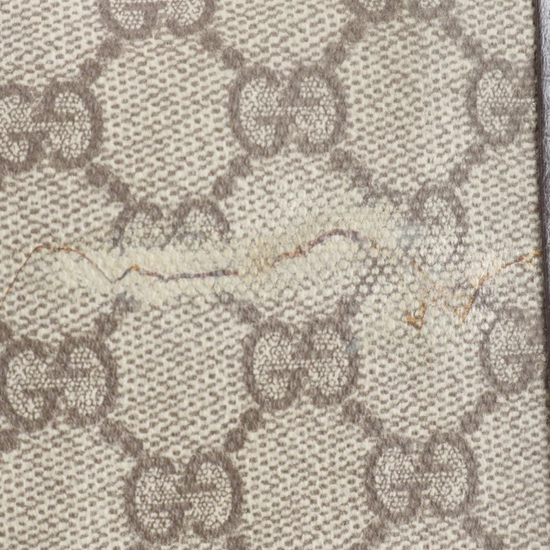 Gucci GG Supreme Sherry Line 189748 Leather Shoulder Bag Crossbody Messenger