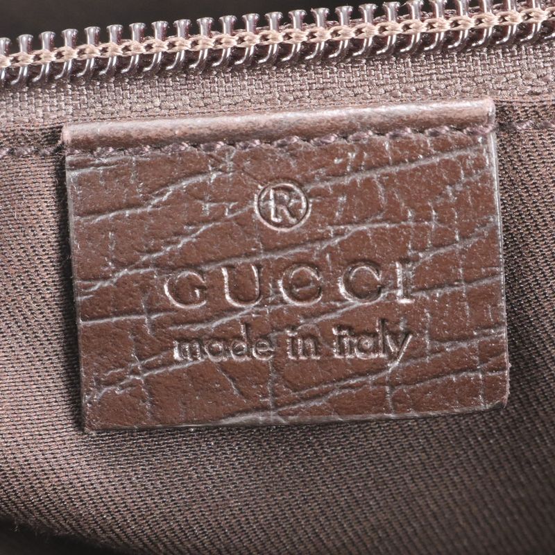 Gucci GG Supreme Sherry Line 189748 Leather Shoulder Bag Crossbody Messenger