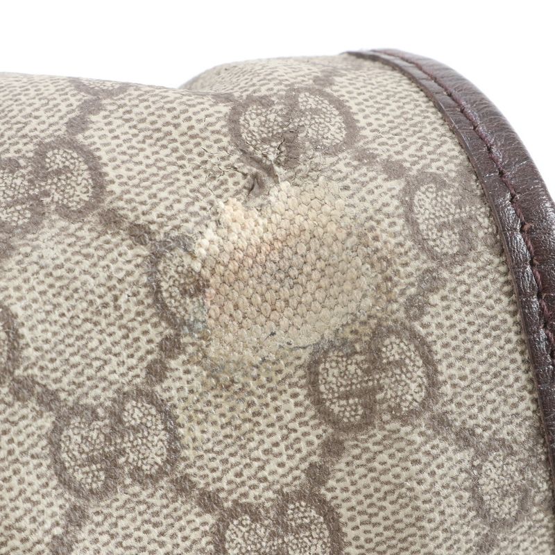 Gucci GG Supreme Sherry Line 189748 Leather Shoulder Bag Crossbody Messenger