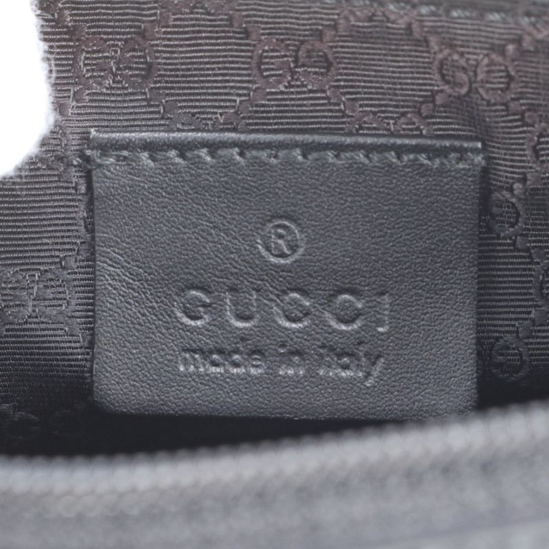 Gucci Sherry Line 92820 Leather Canvas One Shoulder Bag Shoulder Genuine