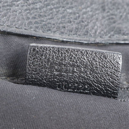 Gucci GG Canvas Sherry Line 211936 Leather Tote Bag Shoulder Genuine Leather