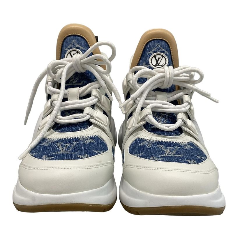 Louis Vuitton Sneakers 38 Women's LV Arclight Sneakers 1ahcsz Blue Nautical