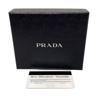 Prada Trifold Wallet 1 Mh176 Pink Leather
