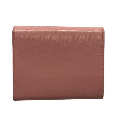 Prada Trifold Wallet 1 Mh176 Pink Leather