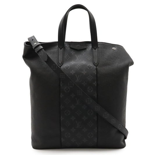 Louis Vuitton Taigarama Eclipse City Tote Bag Large Tote Vertical Shoulder