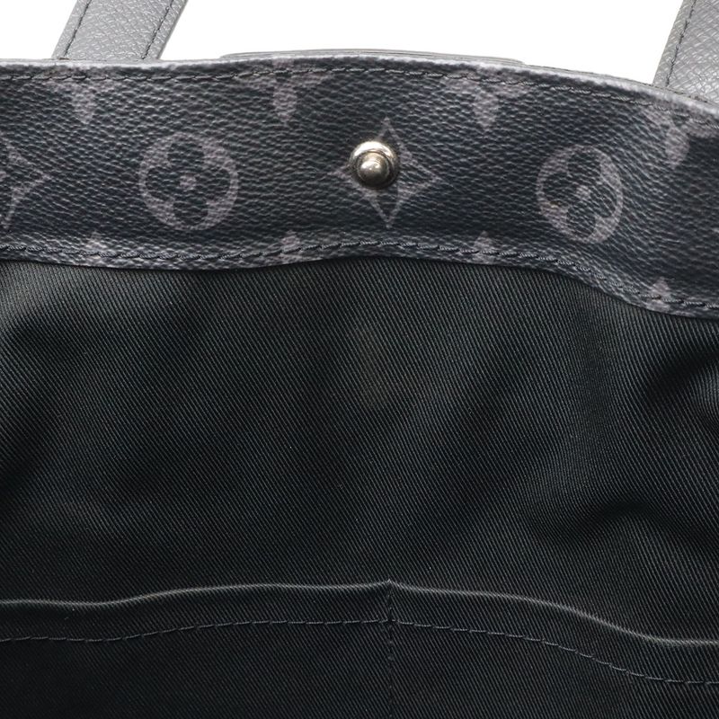 Louis Vuitton Taigarama Eclipse City Tote Bag Large Tote Vertical Shoulder