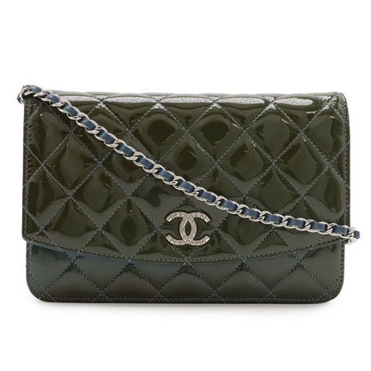 Chanel Brilliant Matelasse Chain Wallet Chain Shoulder Pochette Crossbody