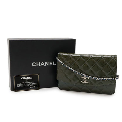 Chanel Brilliant Matelasse Chain Wallet Chain Shoulder Pochette Crossbody