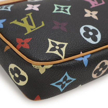 Louis Vuitton Monogram Multicolor Pochette Accessory Pouch Noir Black M92648