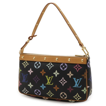 Louis Vuitton Monogram Multicolor Pochette Accessory Pouch Noir Black M92648