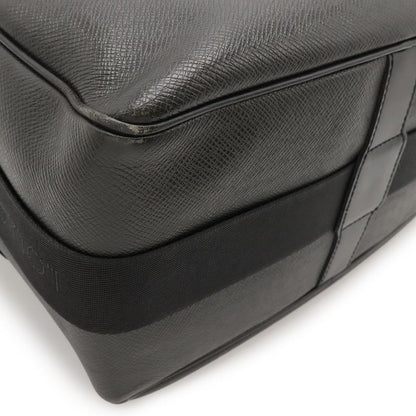 Louis Vuitton Taiga Reporter PM Shoulder Bag Crossbody Leather Ardoise Black