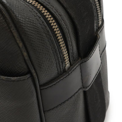 Louis Vuitton Taiga Reporter PM Shoulder Bag Crossbody Leather Ardoise Black