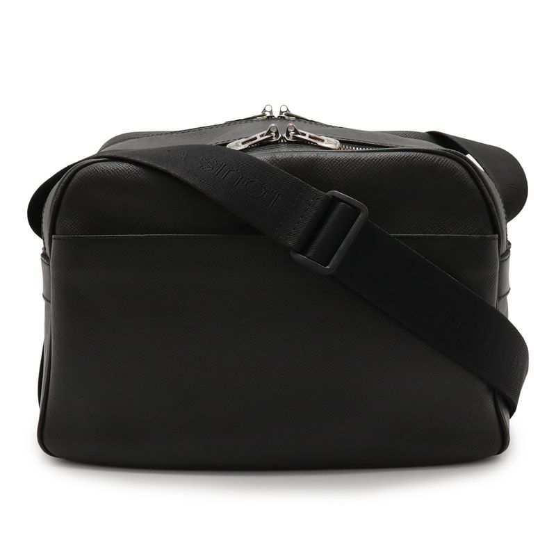 Louis Vuitton Taiga Reporter PM Shoulder Bag Crossbody Leather Ardoise Black