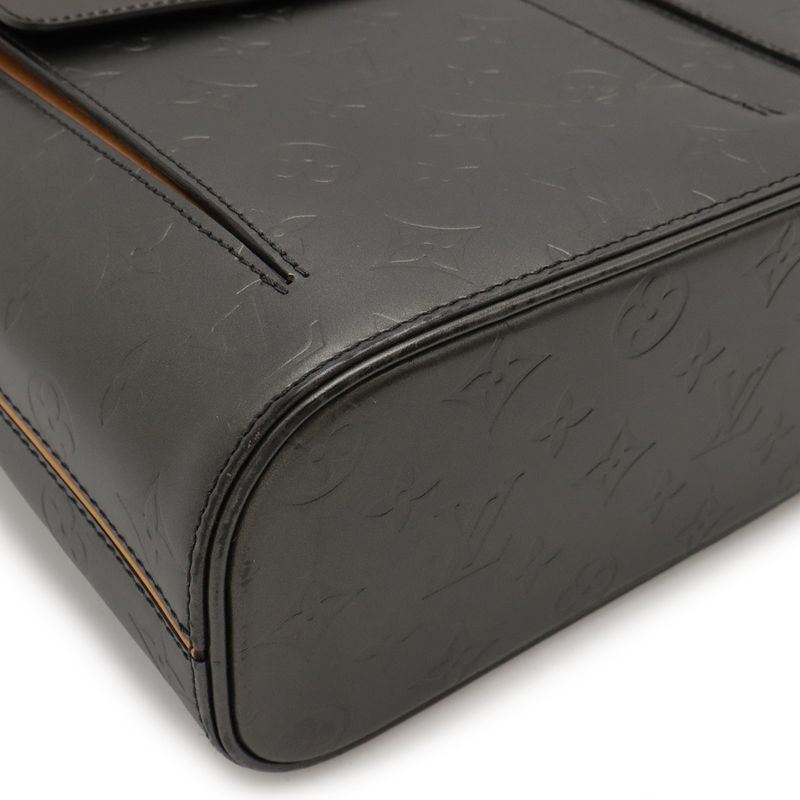 Louis Vuitton Monogram Matt Wilwood Tote Bag Shoulder Bag Semi-Shoulder Noir