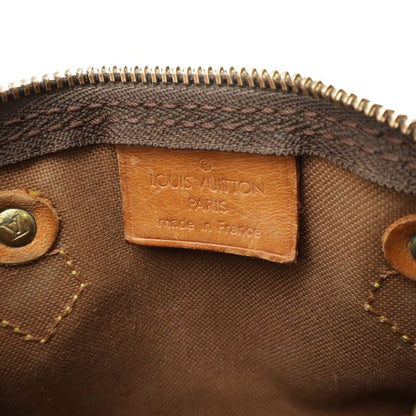 Louis Vuitton Monogram Mini Speedy Handbag Mini Bag Pouch Accessory Case 2way