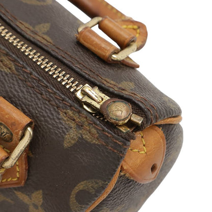 Louis Vuitton Monogram Mini Speedy Handbag Mini Bag Pouch Accessory Case 2way