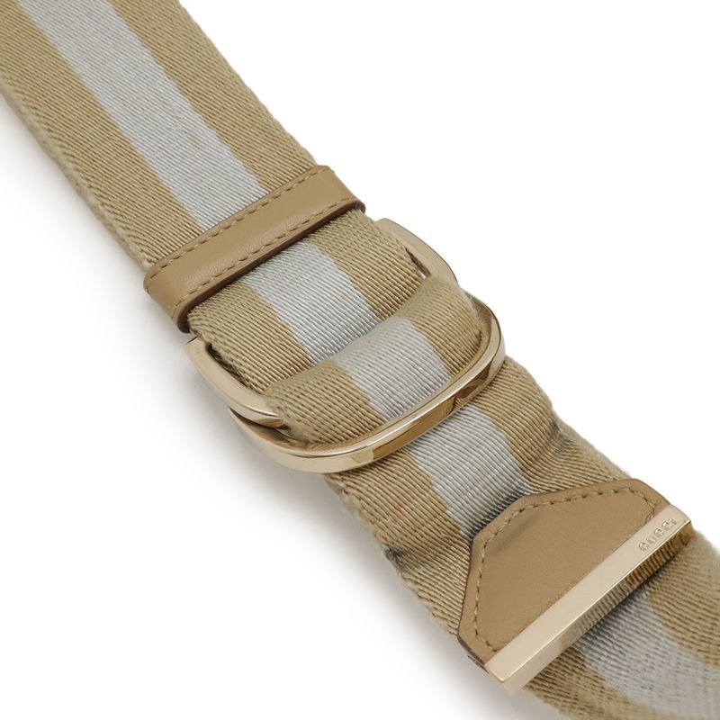 Gucci Hobo Shoulder Bag One Shoulder Semi-Shoulder Shoulder Leather Beige