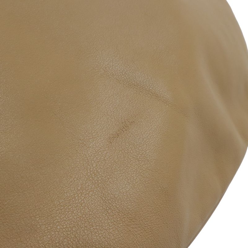 Gucci Hobo Shoulder Bag One Shoulder Semi-Shoulder Shoulder Leather Beige