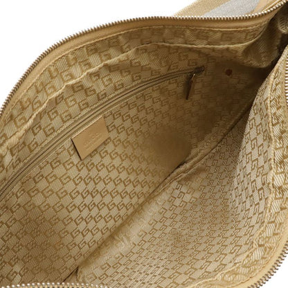 Gucci Hobo Shoulder Bag One Shoulder Semi-Shoulder Shoulder Leather Beige