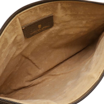 Gucci Old Gucci GG Plus Sherry Line Shoulder Bag Pochette 2way Clutch Bag PVC