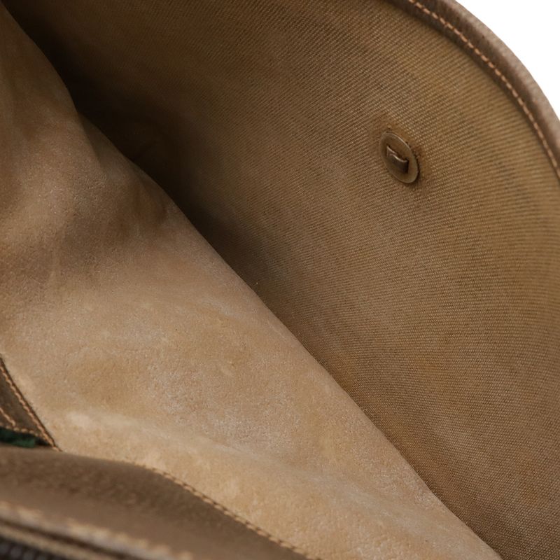 Gucci Old Gucci GG Plus Sherry Line Shoulder Bag Pochette 2way Clutch Bag PVC