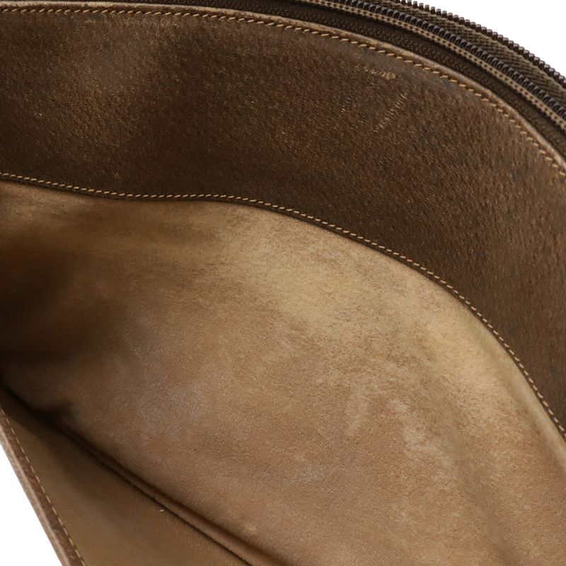 Gucci Old Gucci GG Plus Sherry Line Shoulder Bag Pochette 2way Clutch Bag PVC