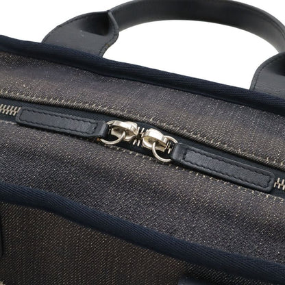 Chanel Deauville Line Beau Ring Bag Handbag 2way Chain Shoulder Bag Denim Navy