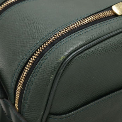 Louis Vuitton Taiga Reporter PM Shoulder Bag Crossbody Leather Epi Seare Dark