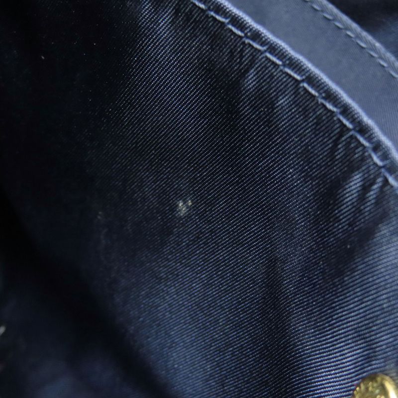 Christian Dior Double Saddle Trotter Pattern Handbag Canvas Women's