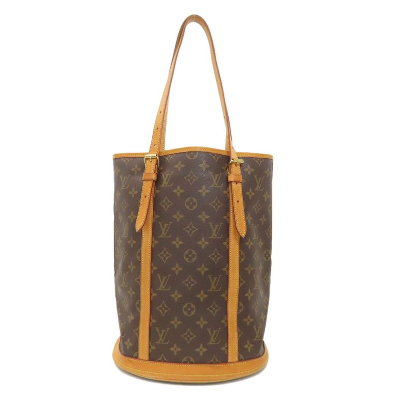 Louis Vuitton M42236 Bucket GM Tote Bag Monogram Canvas Women's