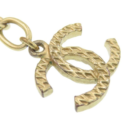 Chanel Fake Pearl Coco Mark Bracelet Metal Women's