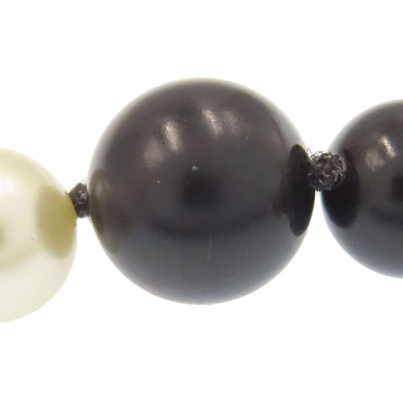 Chanel Fake Pearl Coco Mark Bracelet Metal Women's