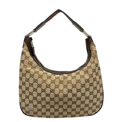 Gucci Shoulder Bag GG Pattern Sherry (Web) 145757 Beige X Dark Brown X Multi
