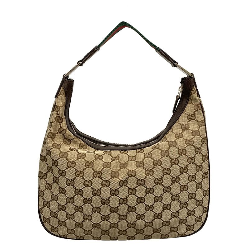 Gucci Shoulder Bag GG Pattern Sherry (Web) 145757 Beige X Dark Brown X Multi