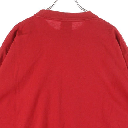 Balenciaga 23SS × Adidas Logo Print Oversized Short Sleeve T-shirt Red 712398