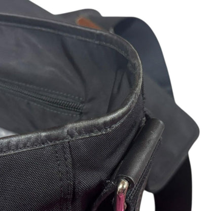 Gucci Sherry Shoulder Bag Canvas 246067 Black Men's Gucci Used Gucci