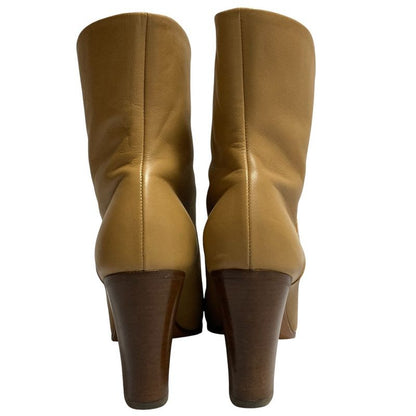 Celine Leather Short Boots Size 36.5 23.5 cm