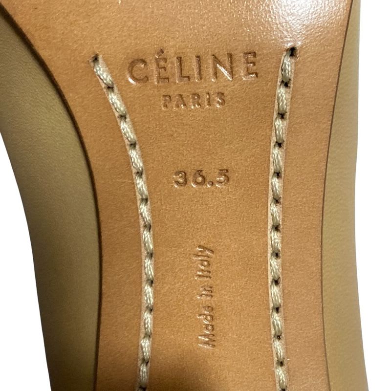Celine Leather Short Boots Size 36.5 23.5 cm