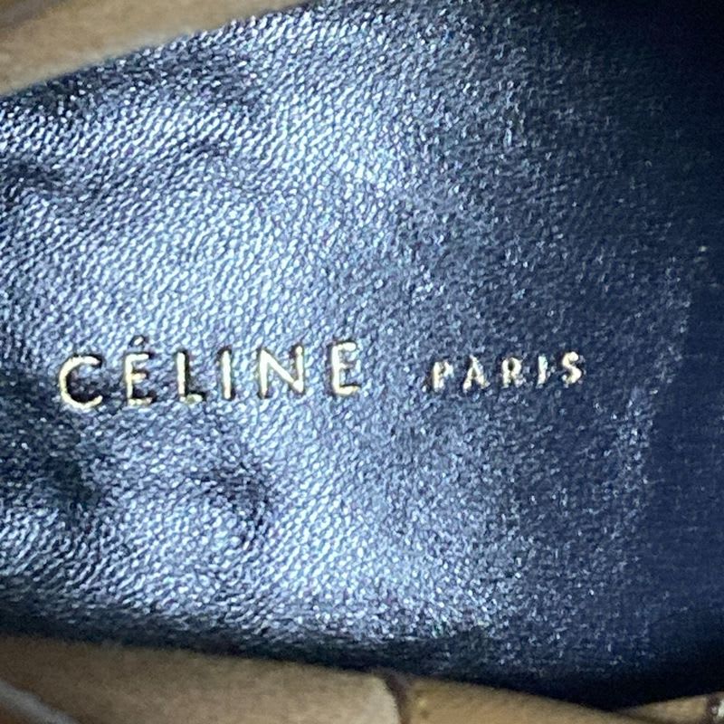 Celine Leather Short Boots Size 36.5 23.5 cm