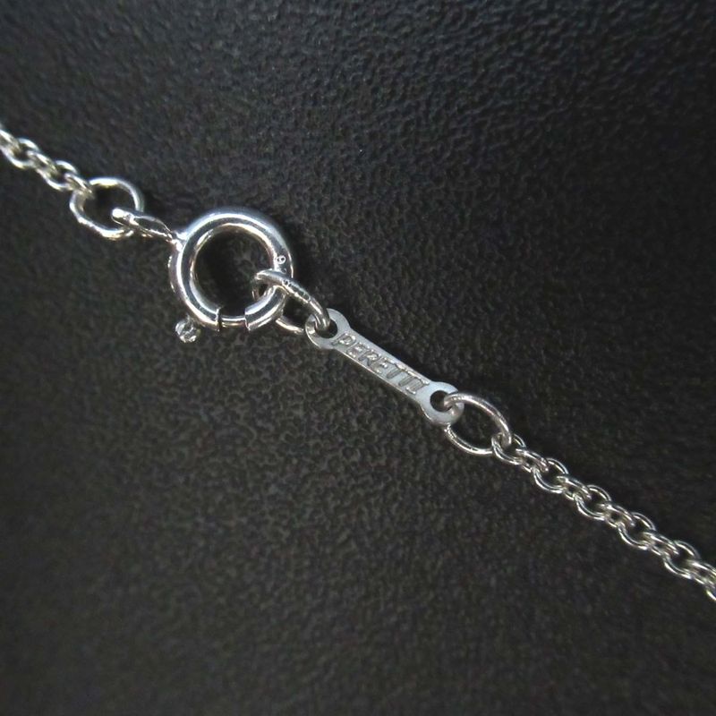 Tiffany & Co Tiffany & Co Elsa Peretti Beans Necklace 925sv Silver Ladies Used