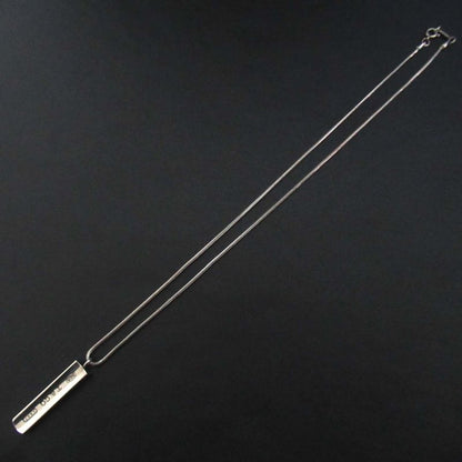 Tiffany & Co Tiffany & Co 1837 Narrow Bar Necklace Pendant 925sv Silver Ladies